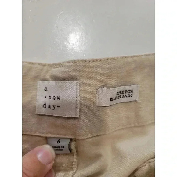 A New Day Wide Leg Womens Pants size 6 with stretch material #7 - Picture 4 of 4